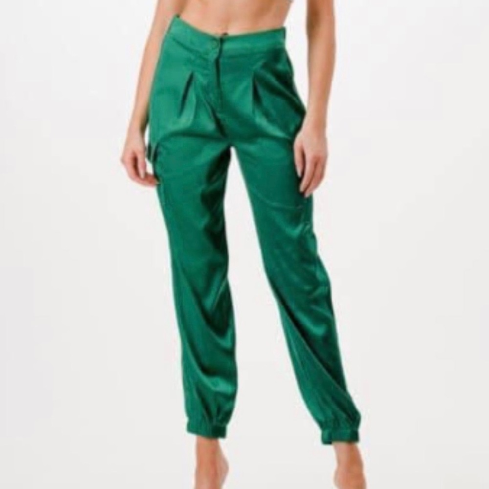 Jogger colee green size small